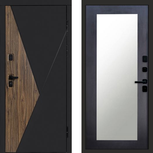 Входная дверь Termo-door Матрикс Ультра - Зеркало триумф Венге