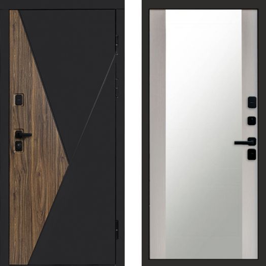 Входная дверь Termo-door Матрикс Ультра - Зеркало Лиственница