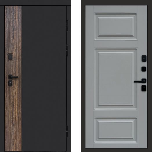 Входная дверь Termo-door ТОР - Лион Грей софт
