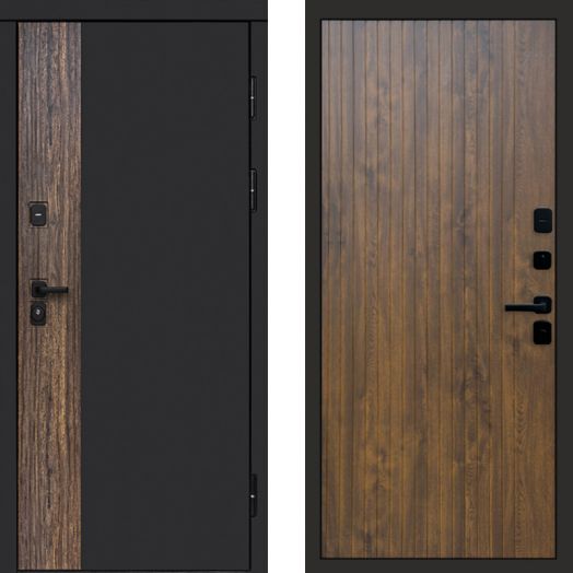 Входная дверь Termo-door ТОР - FLAT Дуб