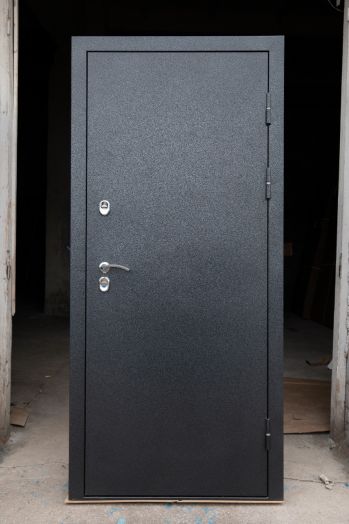 Входная дверь Termo-door Техно Графит - Мадрид Лиственница