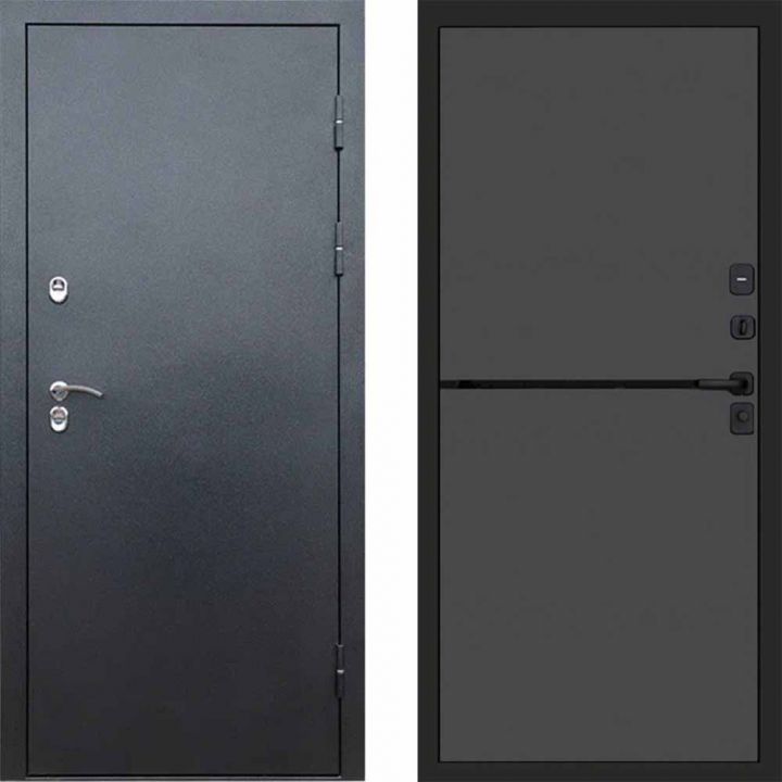 Входная дверь Termo-door Техно Графит - Нео Графит