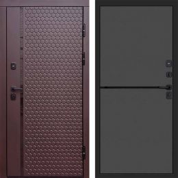 Входная дверь Termo-door Simple Шоколад - Нео Графит