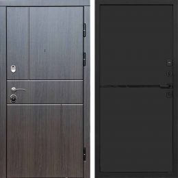 Входная дверь Termo-door Вертикаль Венге - Нео Black