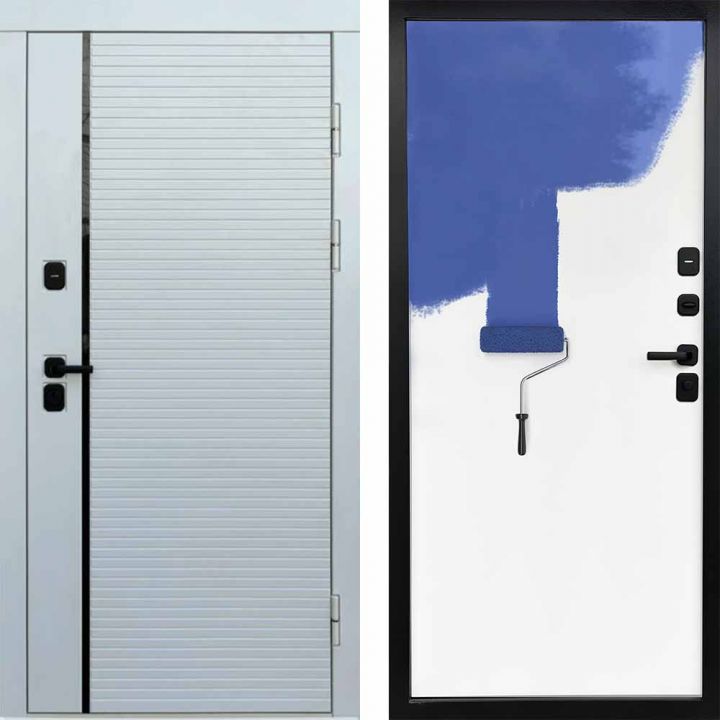 Входная дверь Termo-door WHITE LINE - Грунт под покраску