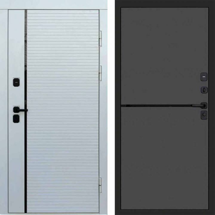 Входная дверь Termo-door WHITE LINE - Нео Графит