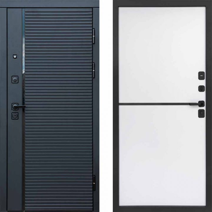 Входная дверь Termo-door Black Line - Нео White