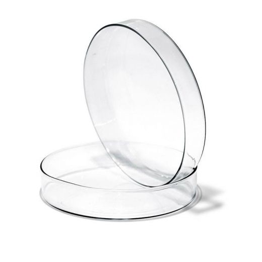 Чашка Петри, 90/18 мм, нестерильная, стекло Boro 3.3, 10 шт/упак