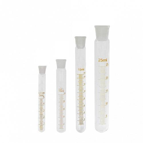 Пробирка мерная ПМ-2-20-14/23, 20 мл, 17х190 мм, стекло, шлиф 14/23, 10 шт/упак