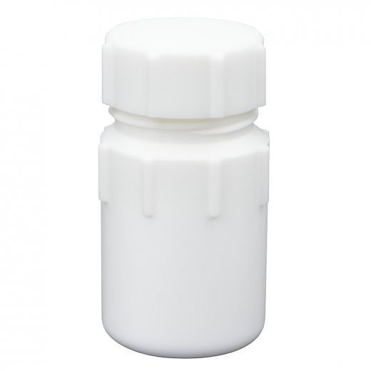 Банка 100 мл, фторопласт, с винтовой крышкой, 1 шт