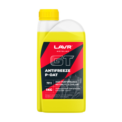Lavr Antifreeze P-OAT GT Motoline, 1кг