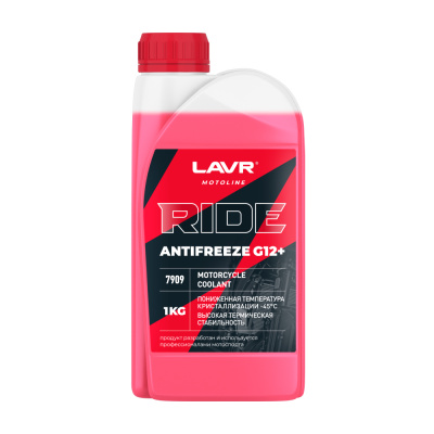Lavr Antifreeze G12+ Ride Motoline, 1кг