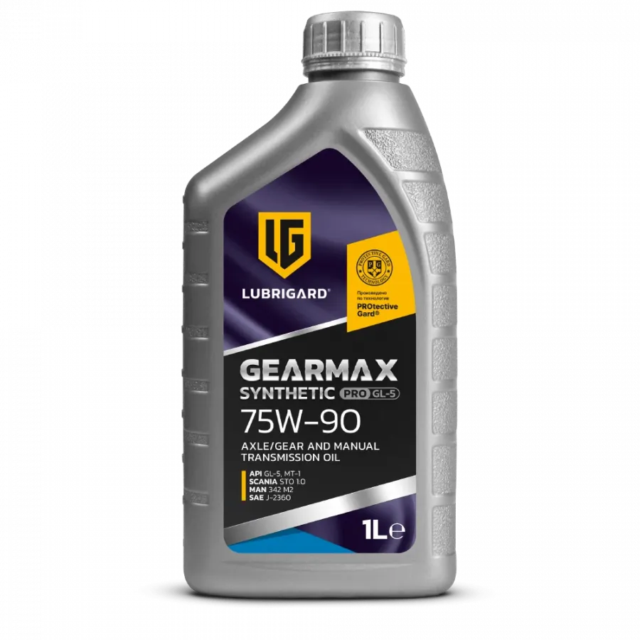 Lubrigard Gearmax Synthetic PRO GL-5 75W-90, 1л
