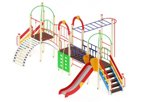 Детский игровой комплекс Навина Горка 1200 8400х5770х3320