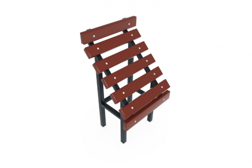 Скамейка для инвалидов Опорная малая 600х530х1030