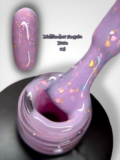 MSB06 база камуфлирующая "MULTYCOLOR SEQUIN"   