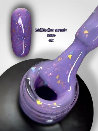 MSB07 база камуфлирующая "MULTYCOLOR SEQUIN"   