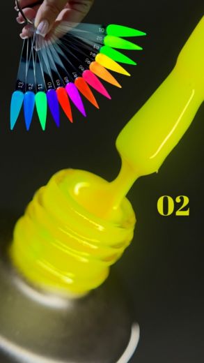 NGD02 база камуфлирующая "NEON GLOW IN DARK"