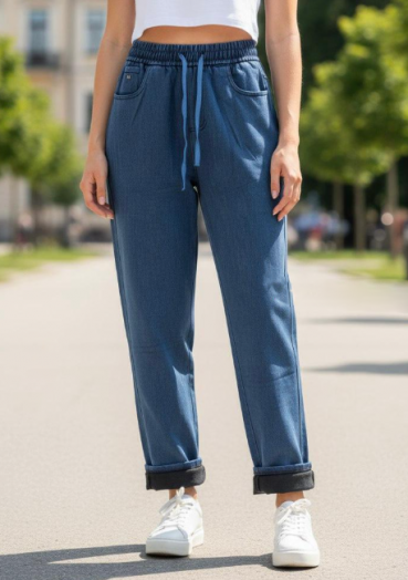 Джинсы теплые женские 50760