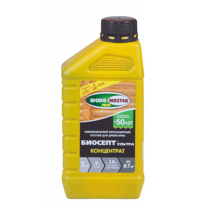 Антисептик БИОСЕПТ-концентрат, ЗАО "НПП Рогнеда" бесцветный, 1л.