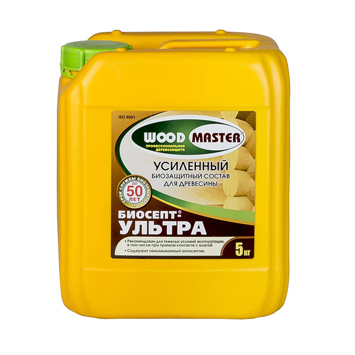 Антисептик БИОСЕПТ-Ультра, ЗАО "НПП Рогнеда" фисташковый, 5л.