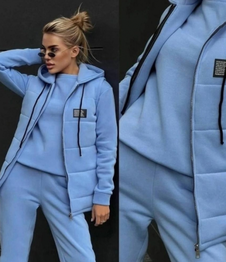 Костюм тройка теплый 50796