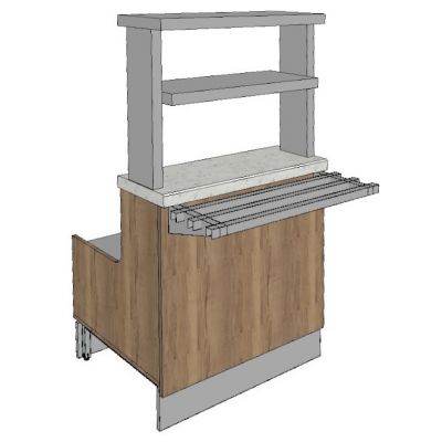 Стол для мармитов - горшочков "Алтай"