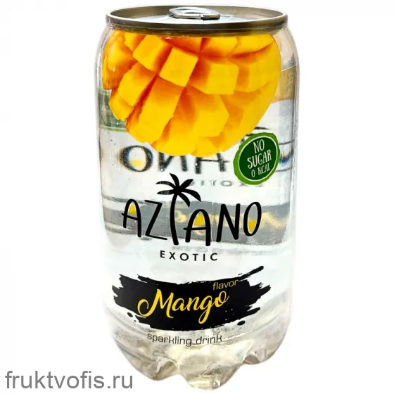Напиток газированный «Азиано» вкус Манго (пэт) 350мл