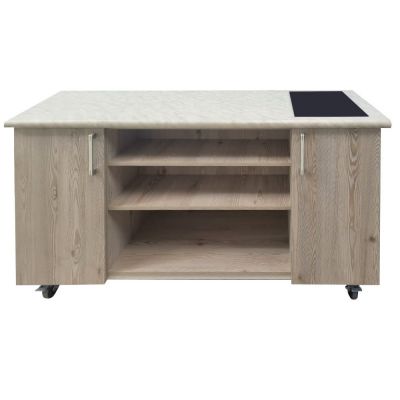 Стол выкатной с плитой