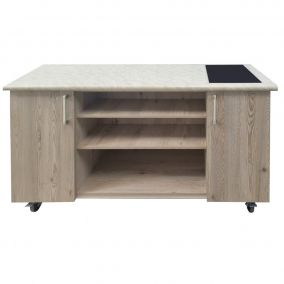 Стол выкатной с плитой