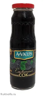 Сок Ежевичный «AzVkus» (ст/тв) 0,25л