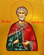 Икона Андрей Месукевийский (Грузинский) Мученик (UV-печать)(10418)