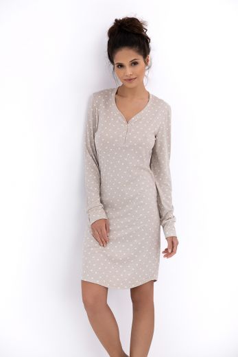 Сорочка женская домашняя SENSIS Baylee, бежевый