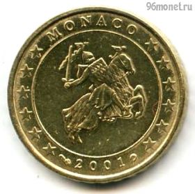 Монако 10 евроцентов 2001