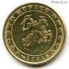 Монако 10 евроцентов 2001
