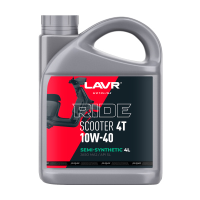 Lavr Ride Scooter 4T 10W-40 Motoline, 4л