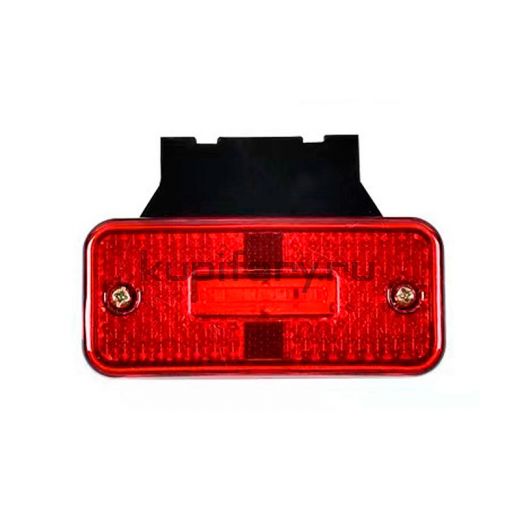 Светодиодный габаритный фонарь 0,8 Ватт боковой 24 Вольт красный свет GB1588