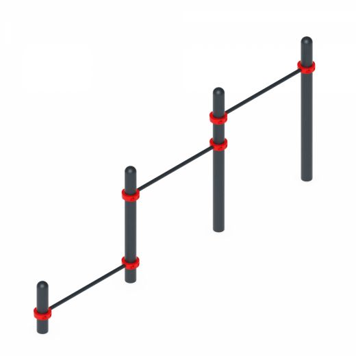 Воркаут Турники средние (108) 4250х150х1500