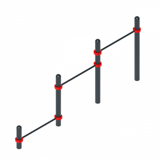 Воркаут Турники средние (89) 4180х130х1500