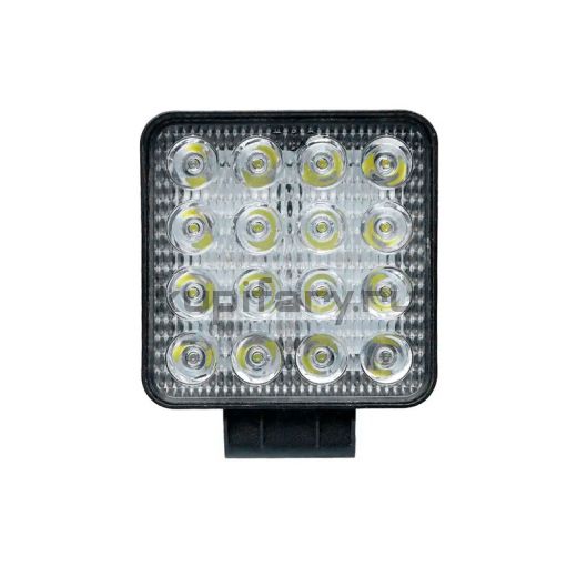 Светодиодная фара 13 ватт дальнего света 20 мм квадратная 12/24 Вольт FR1983