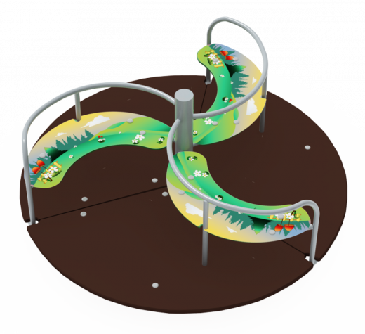 Карусель Завиток 1660х1660х800