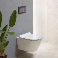 Безободковый подвесной унитаз Catalano Zero 111550001 55х35 см схема 2 Безободковый подвесной унитаз Catalano Zero 111550001 55х35 см схема 2