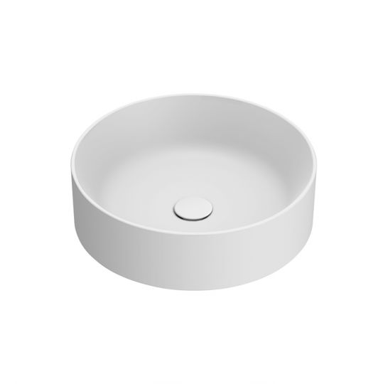 Раковина накладная Catalano Zero 123450001 диаметр 45 см цвет белый глянцевый схема 2
