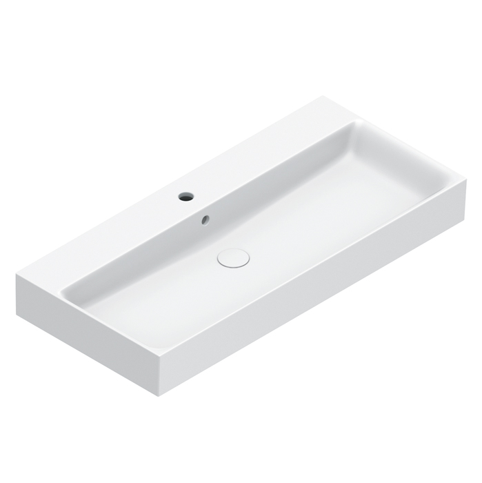 Раковина подвесная Catalano PREMIUM 221001001 100x47 см покрытие Cataglaze+ ФОТО