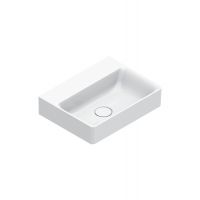 Раковина накладная Catalano GREEN 420450001 45x35 см покрытие Cataglaze+ цвет белый глянцевый схема 1