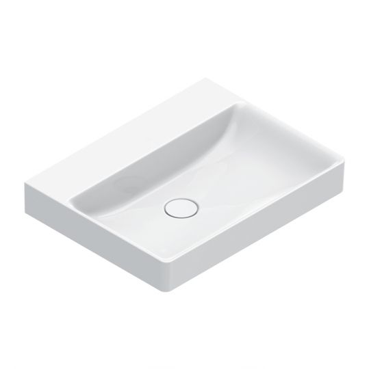 Раковина Catalano GREEN 420600001 60x47 см покрытие Cataglaze+ цвет белый глянцевый схема 1