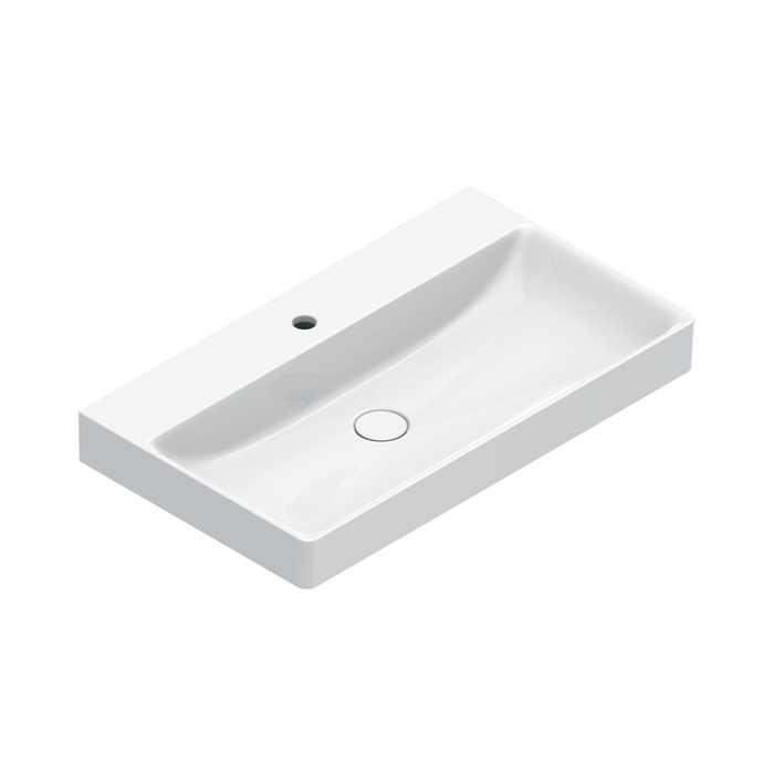 Раковина Catalano GREEN 420800001 80x47 см покрытие Cataglaze+ цвет белый глянцевый ФОТО