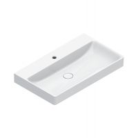 Раковина Catalano GREEN 420800001 80x47 см покрытие Cataglaze+ цвет белый глянцевый схема 2