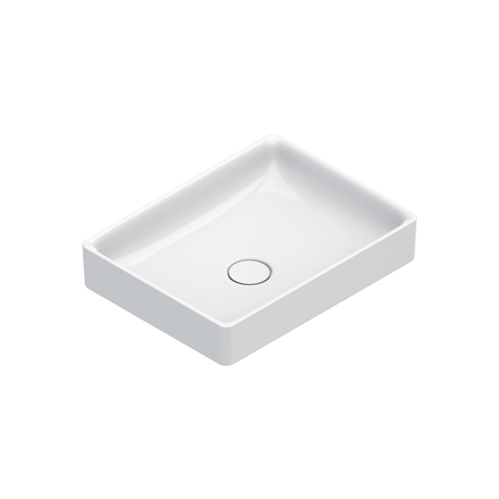 Изображение Раковина накладная Catalano GREEN 422500001 50x38 см Cataglaze+ цвет белый глянцевый