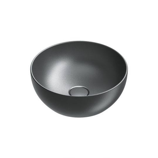 Раковина накладная Catalano GREEN 423400001 40х40х15 см без отв. под смеситель покрытие Cataglaze+ схема 3